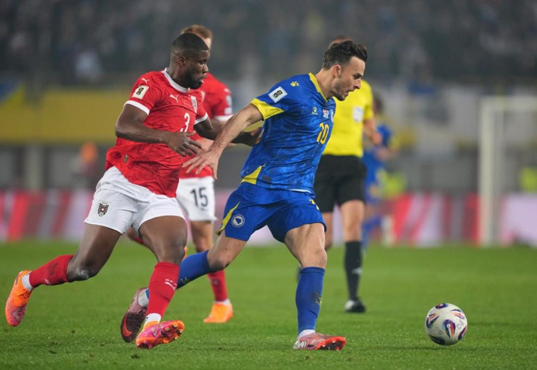 Áo vs Bosnia-Herzegovina (02:45 &#8211; 19/11)