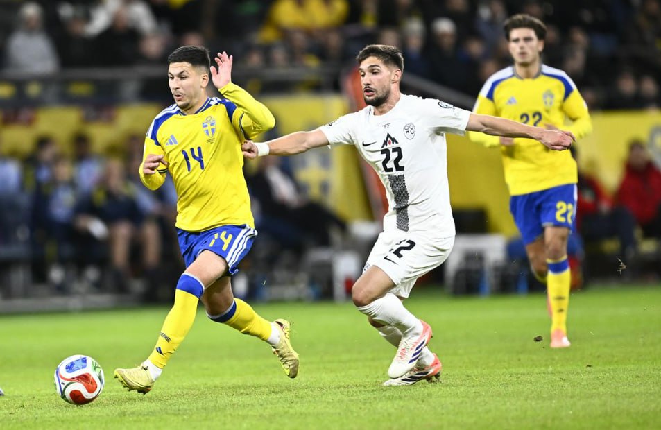 Thụy Điển vs Slovenia (02:45 &#8211; 19/11)