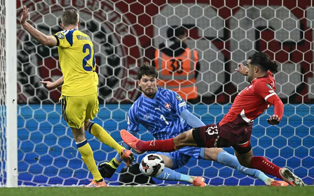 Thụy Sĩ vs Thụy Điển (02:45 &#8211; 16/11)