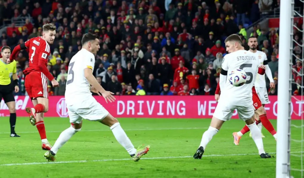 Xứ Wales vs Bắc Macedonia (02:45 &#8211; 19/11)